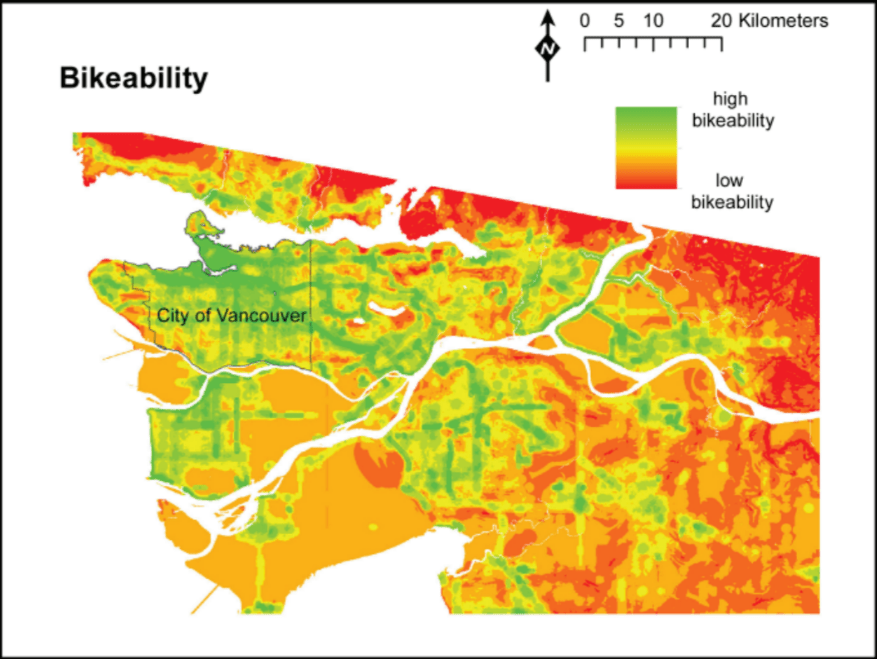 bikeability vanc bc